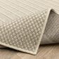 ROW by Oriental Weavers Zarina ZAR04 Beige and Ivory 1"10" x 7"6" Indoor/Outdoor Runner, , large