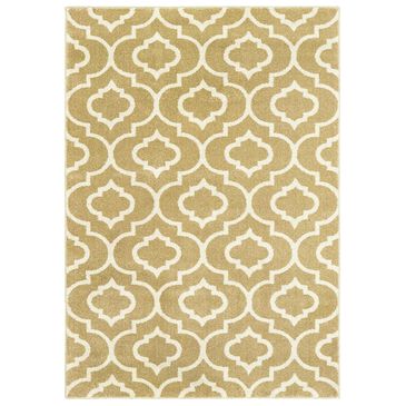 Oriental Weavers Carson 9672E 2"3" x 7"6" Gold Runner, , large
