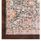 Loloi II Saban SAB-03 3"9" Round Navy and Rust Area Rug, , large