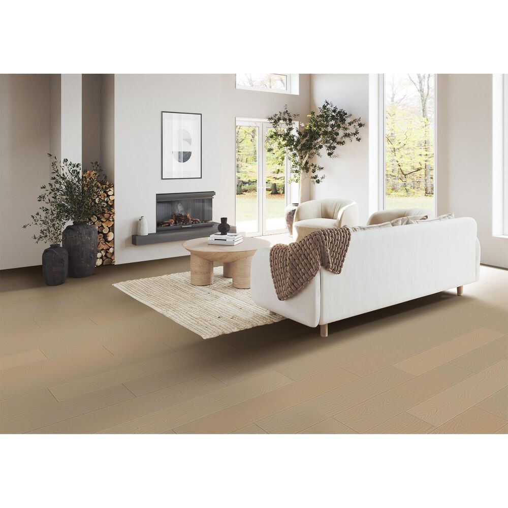 Mannington Restoration Bespoke Cashmere 8&quot; x 48&quot; Oak Laminate Plank, , large