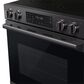 Samsung Bespoke 6.3 Cu. Ft. Smart Slide-In Electric Range with True Convection in Matte Black Steel, , large