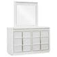 Millenium Chalanna 3-Piece King Bedroom Set in White Lacquer, , large