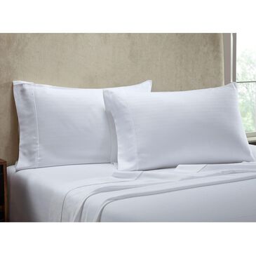 HN International Knightsbridge 4-Piece Queen Sheet Set in White, , large