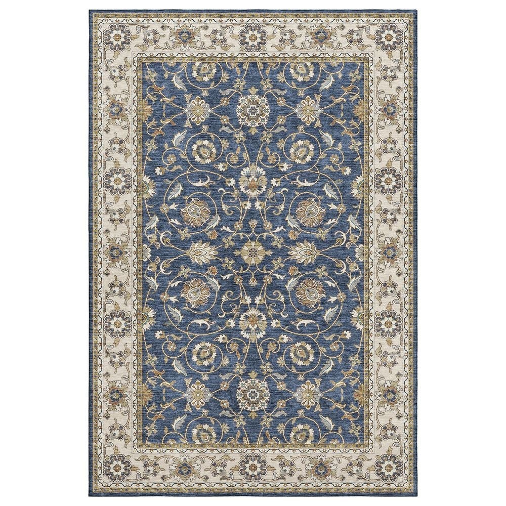 Dalyn Rug Company Hatay HY1 9" x 12" Navy Area Rug, , large