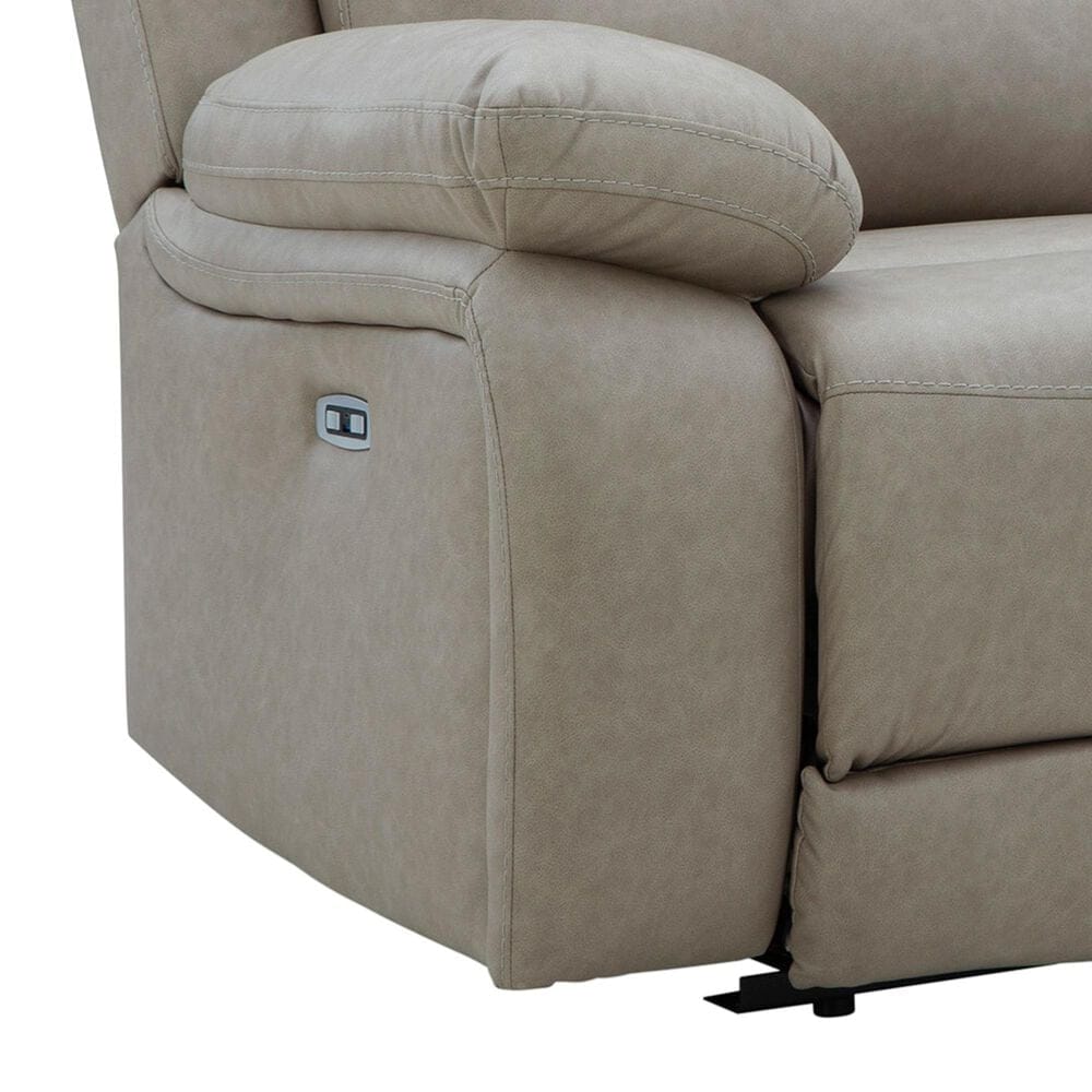 Ashley Narwhal Place 3-Piece Power Reclining Symmetrical Sectional in Pebble, , large