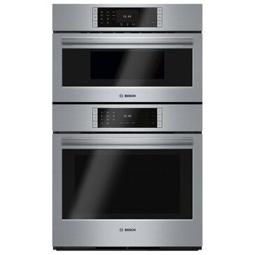 Bosch Benchmark 30" Speed Combination Oven in Stainless Steel, , large