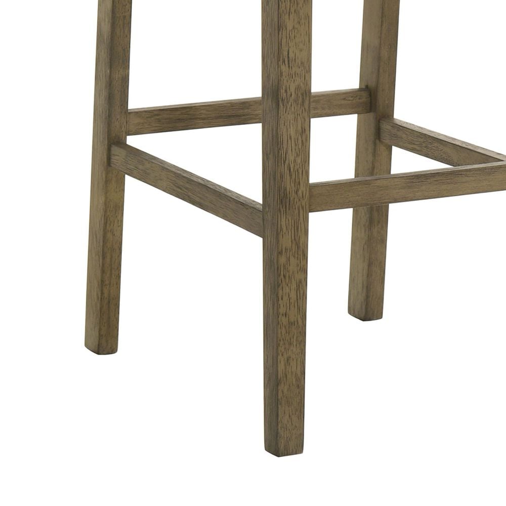 Armen Living Fauna Bar Height Stool in Putty Brown, , large