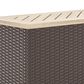 Homestyles Palm Springs 3-Piece Patio Set with Storage Table in Brown, , large