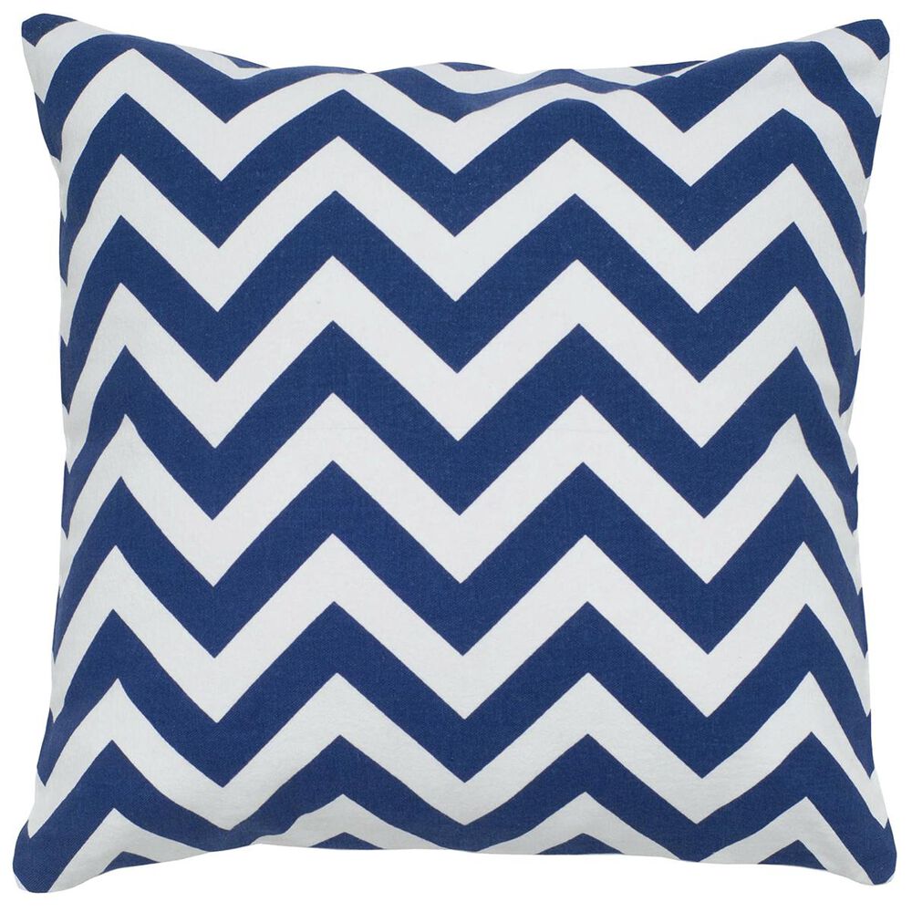 Rizzy Home 18" x 18" Down Pillow in Blue, , large