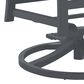 Tropitone Muirlands Padded High Back Swivel Rocker with Fog Bound Sling in Graphite, , large