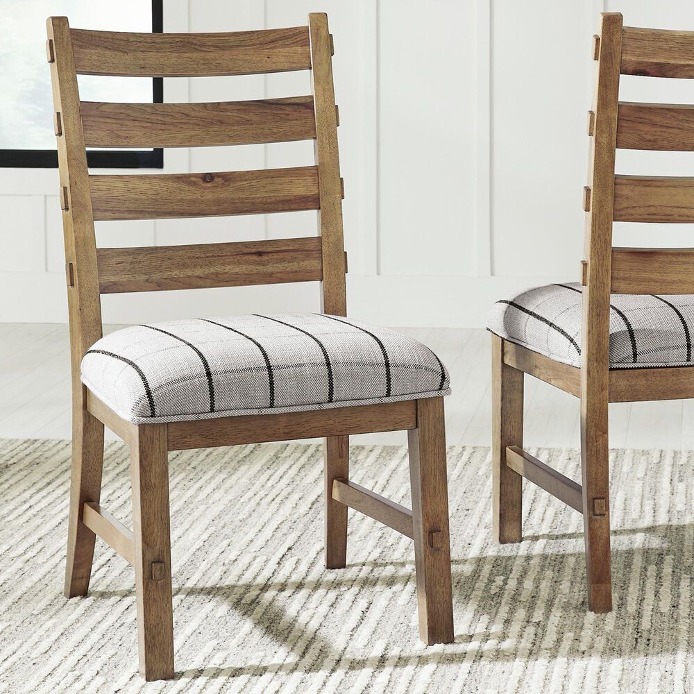 Ashley Ridgester Side Chair in Light Brown, , large