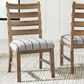 Ashley Ridgester Side Chair in Light Brown, , large