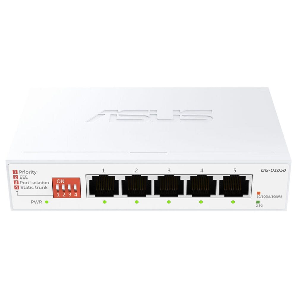 ASUS 5-Port 2.5G Unmanaged Switch in White, , large
