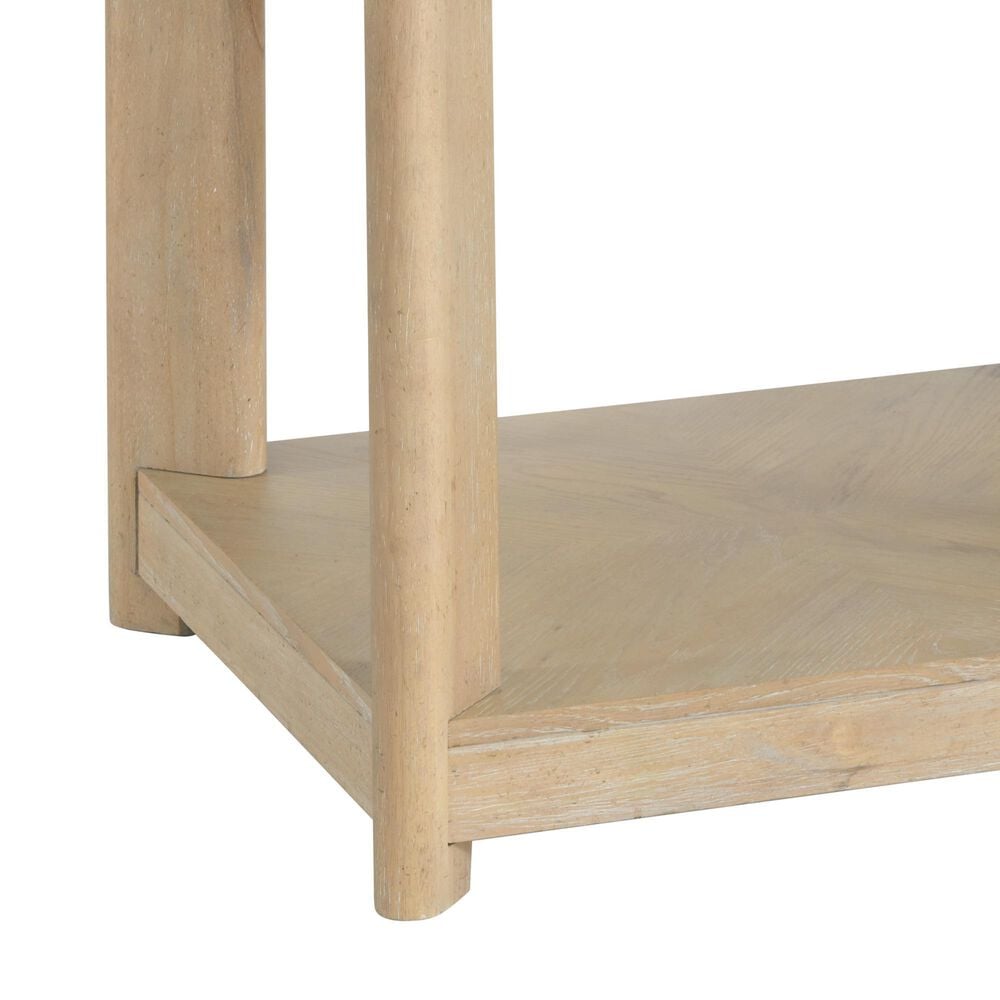 Emerald Home Furnishings Pacific Grove Rectangle End Table in Sand Dune, , large