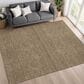 Dalyn Rug Company Soft Essentials Solid Mocha 10" x 14" Area Rug, , large