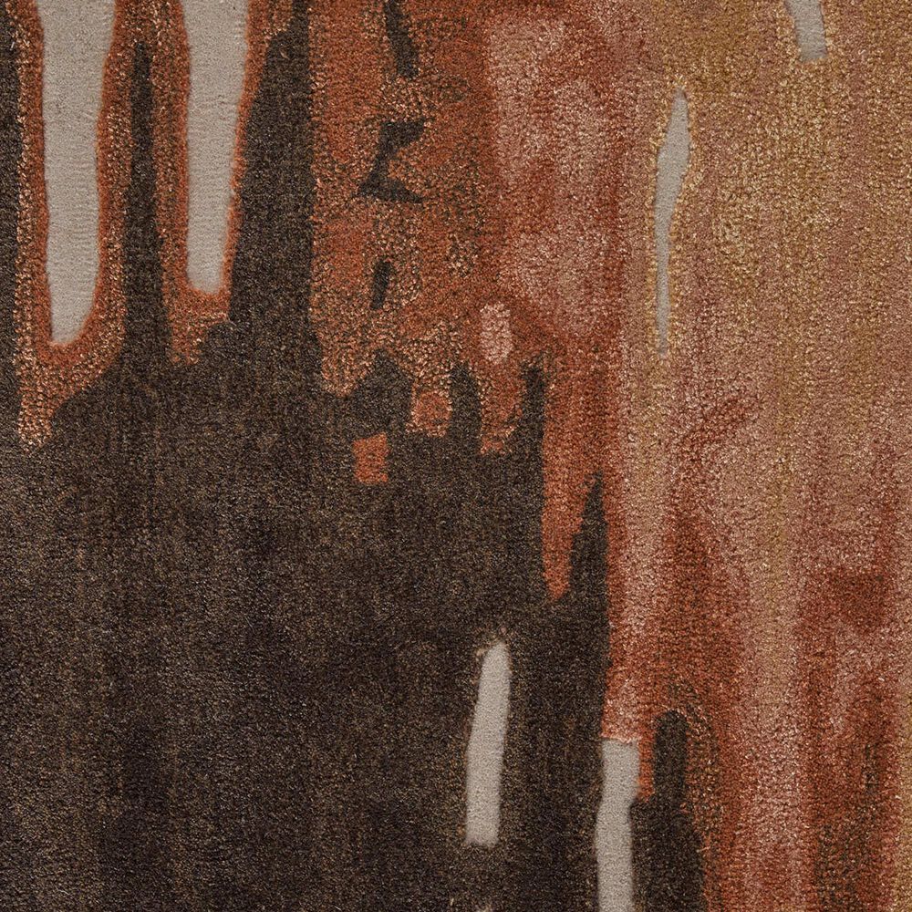 Feizy Anya 5&#39; x 8&#39; Rust and Brown Area Rug, , large