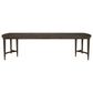 Universal Furniture Montclair and Nico 9-Piece Rectangular Dining Set in Cocoa and Smoked Gold, , large