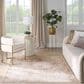 Nourison Desire Camel and Silver 6" x 9" Area Rug, , large