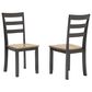 Ashley Gesthaven Dining Chair Set of 2 in Natural and Brown, , large