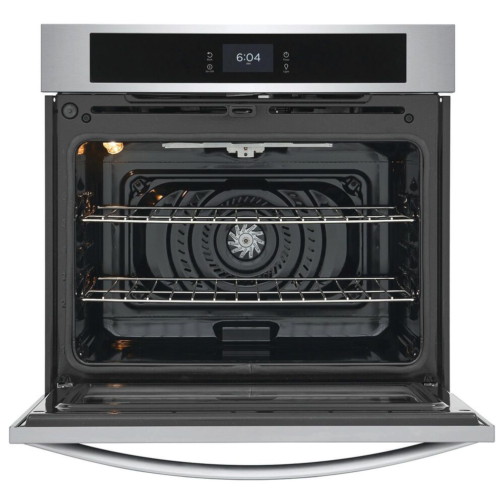 Frigidaire 2-Piece Kitchen Package with Stainless Steel 5.3 Cu. Ft. Single Electric Wall Oven and Black 36&quot; Induction Cooktop, , large
