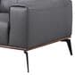 37B Pietro Stationary Leather Sofa in Gray, , large