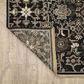 Oriental Weavers Acacia Black and Tan 2"6" x 10" Runner, , large