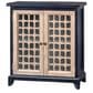 Rustic Imports Sandia 2-Door Curio in Midnight Blue, , large