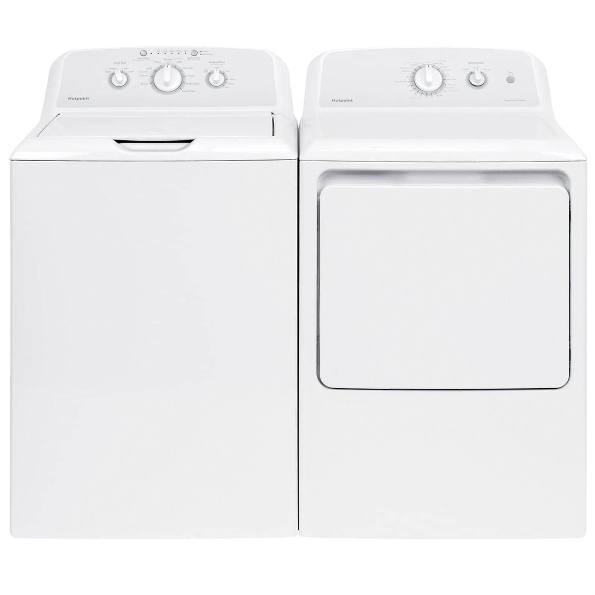 Hotpoint 3.8 Cu. Ft. Top Load Washer in White Nebraska Furniture