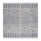 Safavieh Natura NAT852N 6" Square Ivory and Navy Area Rug, , large