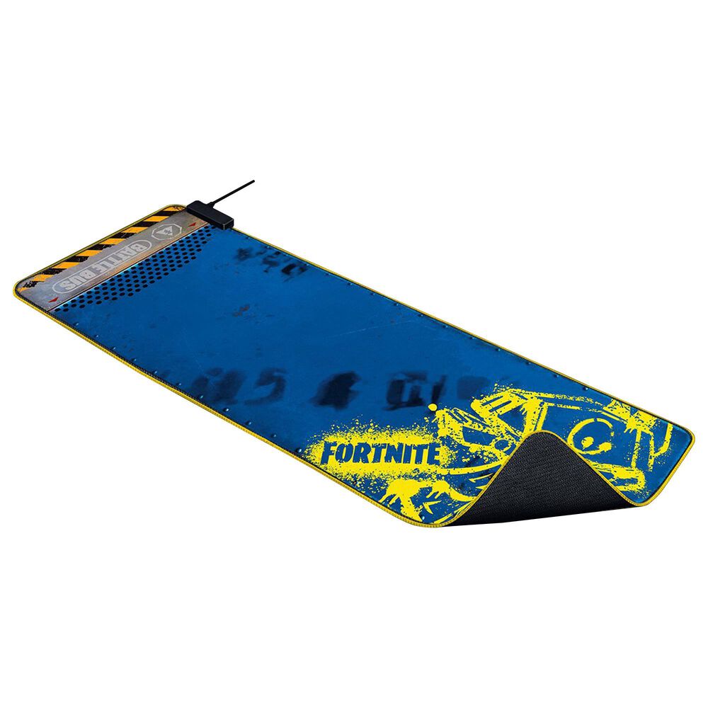 Razer Goliathus Extended Chroma RGB Lighting Soft Gaming Mouse Mat with Fortnite Edition in Black, , large