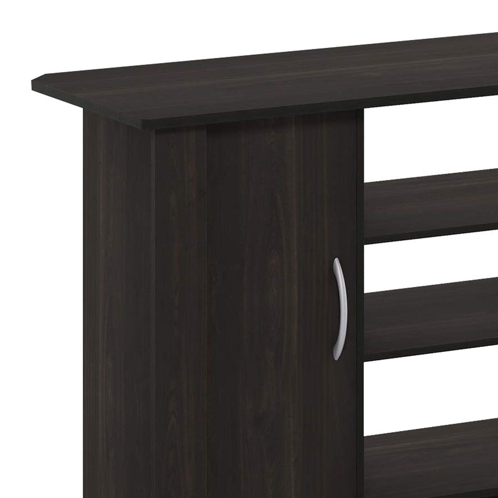 HOMLUX 42.1" Modern TV Stand Entertainment Center with 2-Door in Espresso, , large