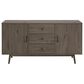 Crosley Furniture Lucas Sideboard in Gray, , large