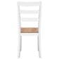 Ashley Gesthaven 5-Piece Dining Set in Natural and White, , large