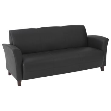 OSP Home Breeze Stationary Sofa in Black, , large