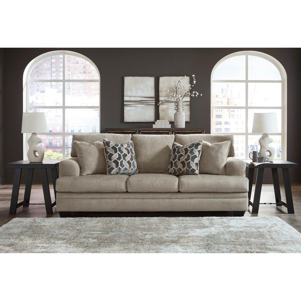 Ashley Stonemeade Stationary Queen Sofa Sleeper in Taupe, , large