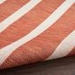 Nourison Positano POS03 Terracotta and Ivory 7" x 10" Indoor/Outdoor Area Rug, , large