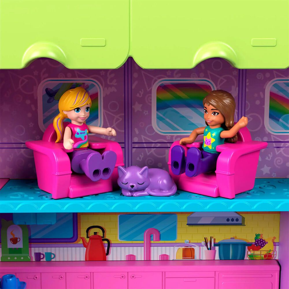 Polly Pocket Kitty Airways Set in Multicolor, , large