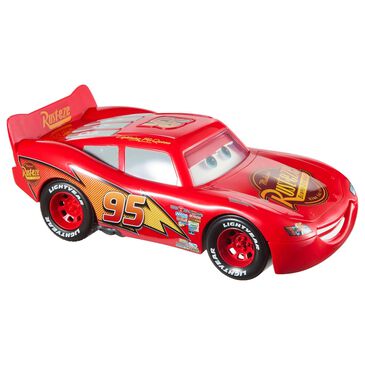 Disney Cars Lightning McQueen Toy Vehicle with Sound Effects, , large