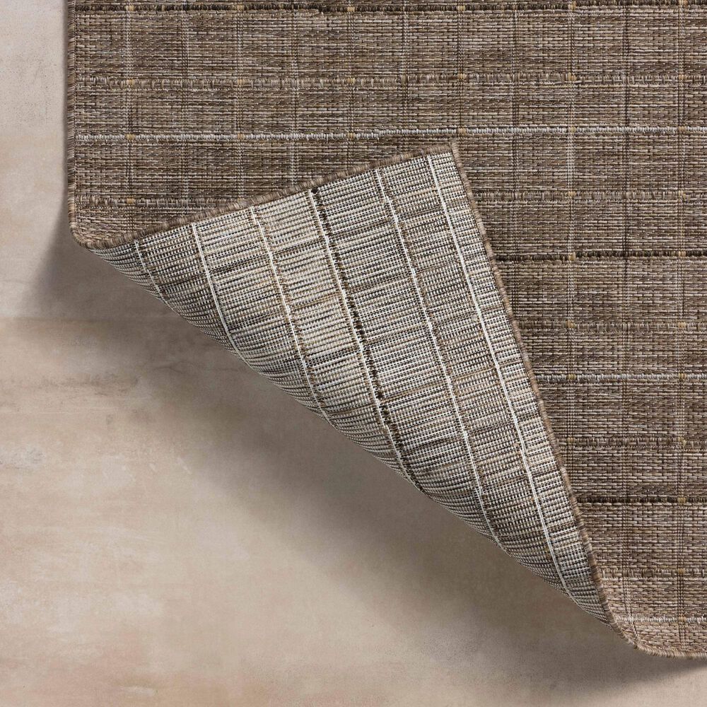 Loloi II Birch 11&#39;6&quot; x 15&#39; Natural and Bark Indoor/Outdoor Area Rug, , large