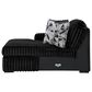 Ashley Midnight-Madness 4-Piece Sectional with Left-Facing Chaise in Onyx, , large