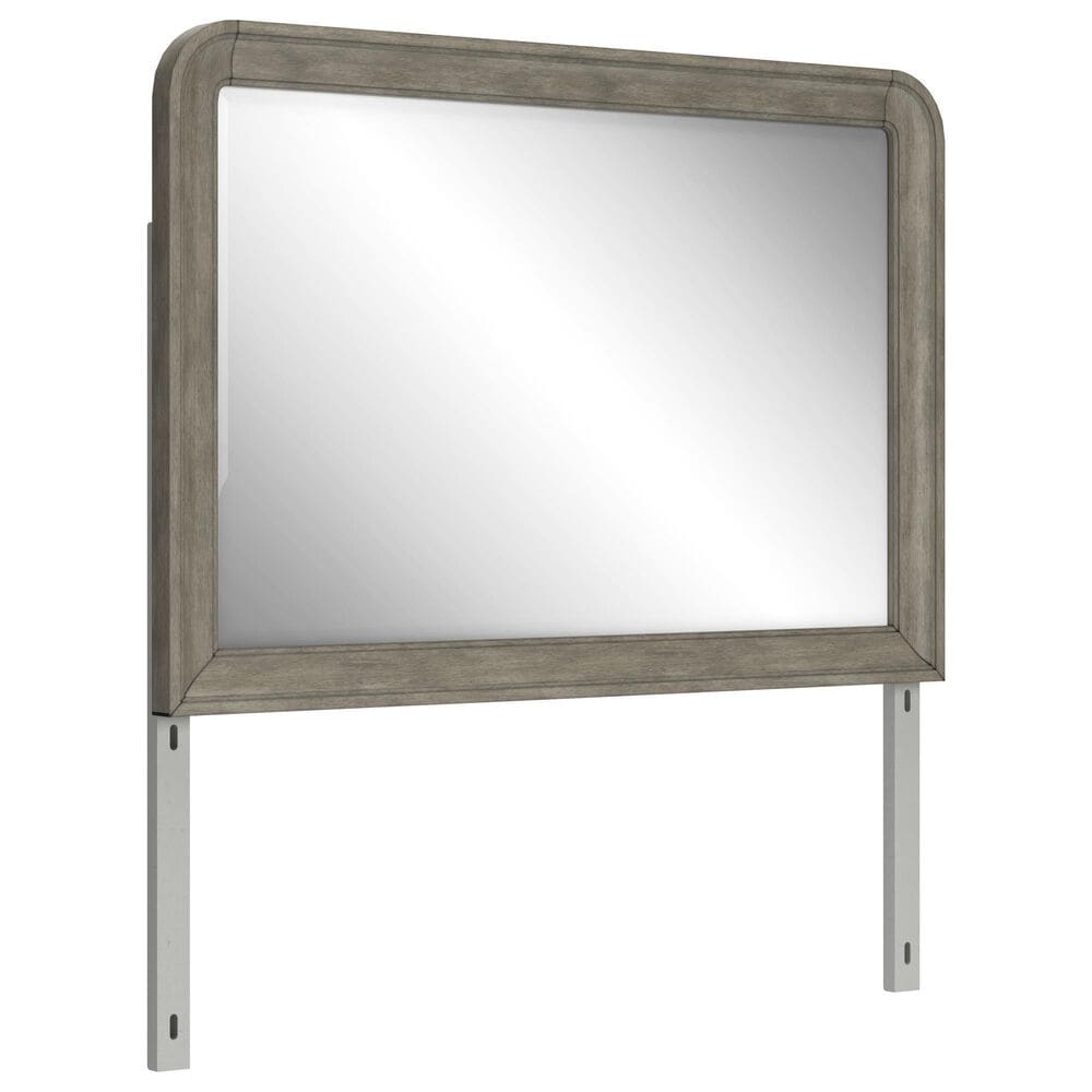 Millenium Lexorne Mirror in Light Gray, , large