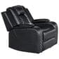 Mayberry Hill Carlo Power Motion Recliner with Power Headrest and LED in Pebble Black, , large