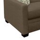 England Furniture Norwood Stationary Twin Sleeper with Visco Memory Foam Mattress in Benji Walnut, , large