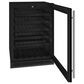 U-Line 24" Built-in Wine Refrigerator in Black Frame, , large