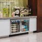 True Residential 5 Cu. Ft. ADA Height Undercounter Refrigerator with Right Hinge and Glass Door in Stainless Steel, , large