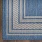 Nourison Horizon HOZ03 Denim 5" x 7" Indoor/Outdoor Area Rug, , large