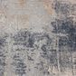 Nourison Rustic Textures RUS02 9"3" x 12"9" Beige and Grey Area Rug, , large