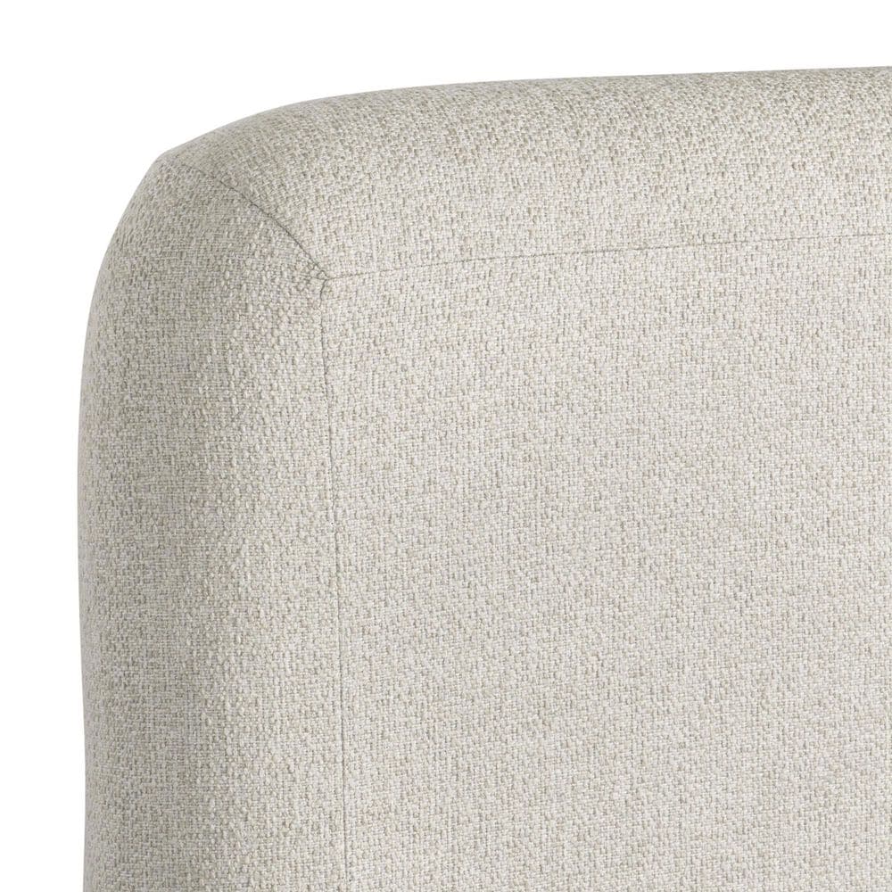 Bernhardt Antibes Queen Upholstered Panel Bed in Roz Tan, , large