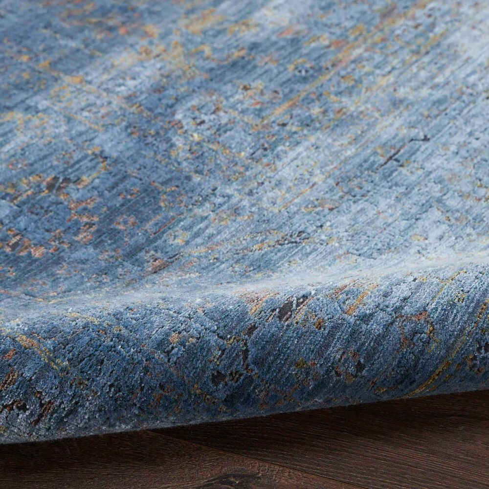 Nourison Luxurious 2&#39; x 3&#39; Blue Area Rug, , large