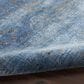 Nourison Luxurious 2" x 3" Blue Area Rug, , large